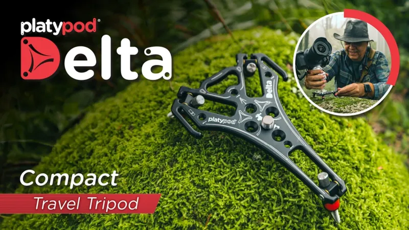Platypod®️ Delta Travel Tripod