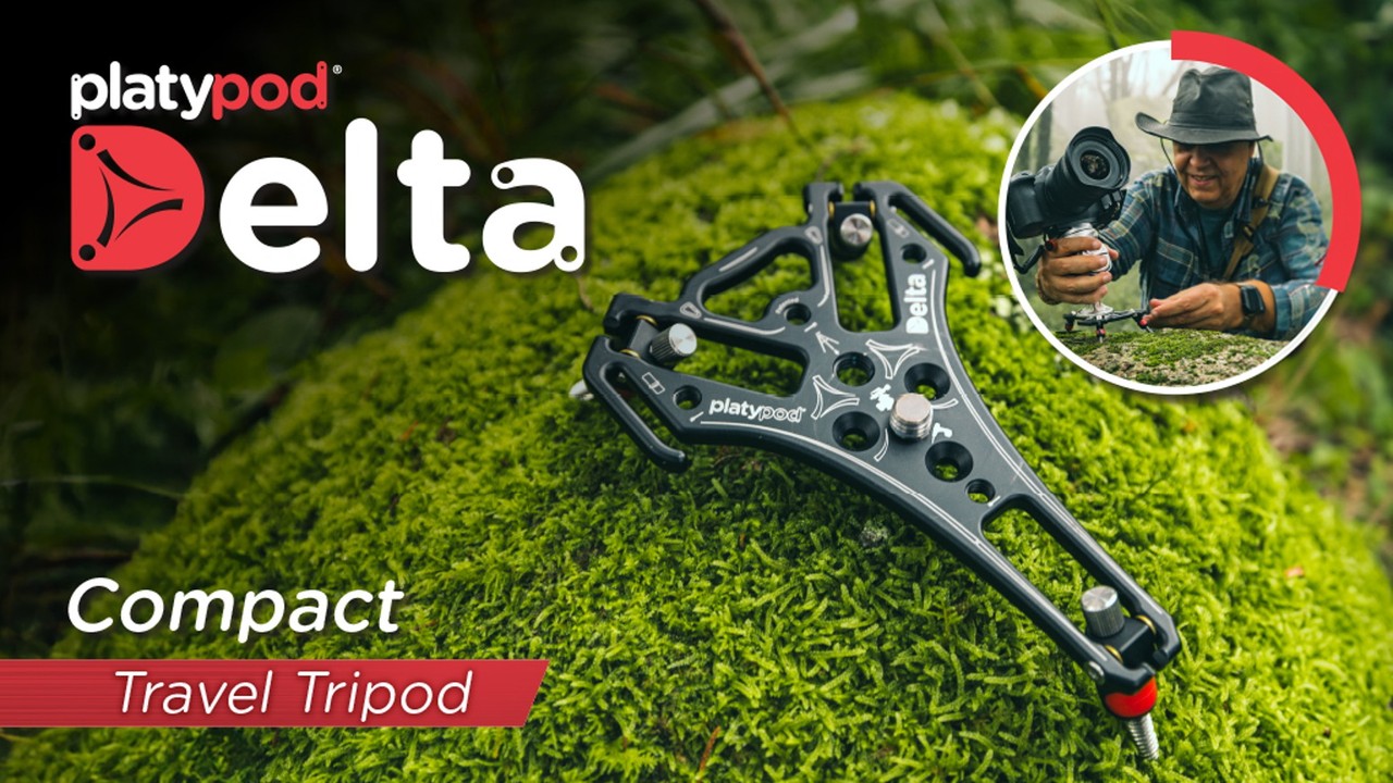 Platypod®️ Delta Travel Tripod