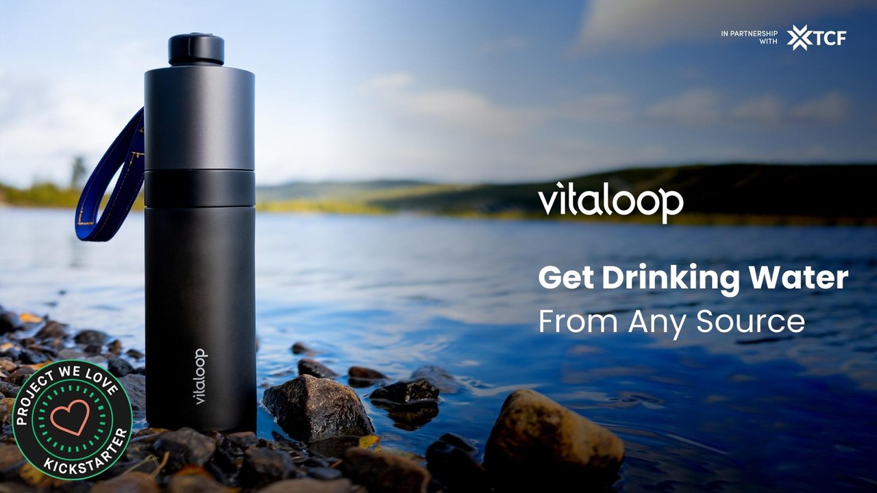 Vitaloop: Get pure water from any lake, river, pond or sink