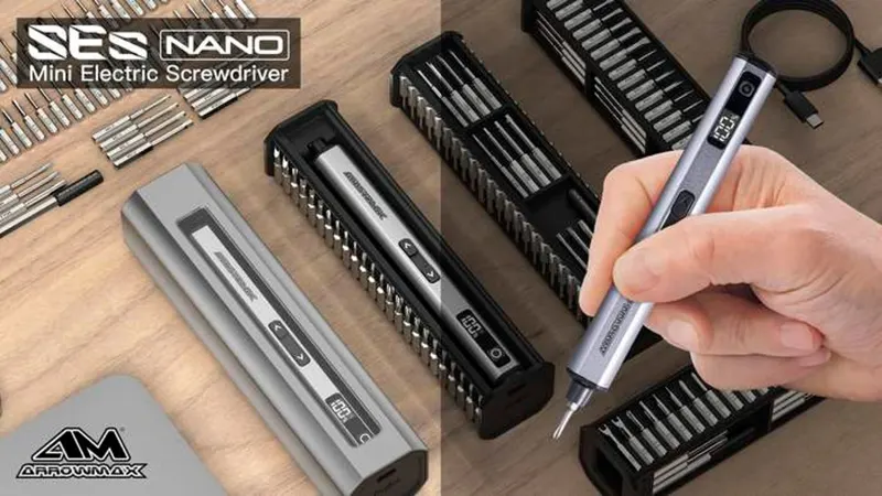 SES NANO - Mini Powerful Electric Screwdriver Pen