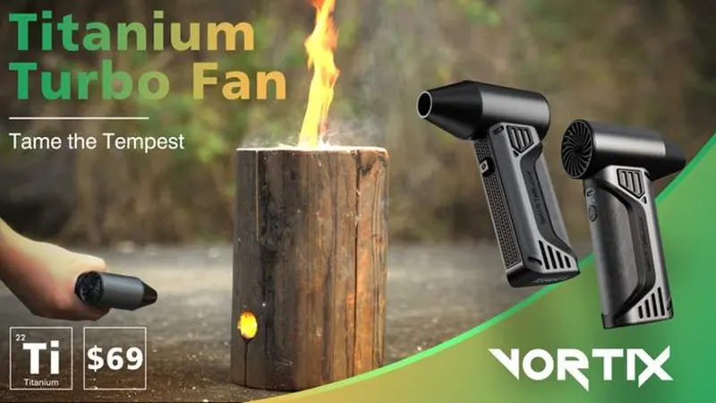 Vortix Titanium Air Blower: Turn On the Turbulence