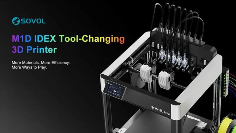 Sovol M1D IDEX 换刀 3D 打印机