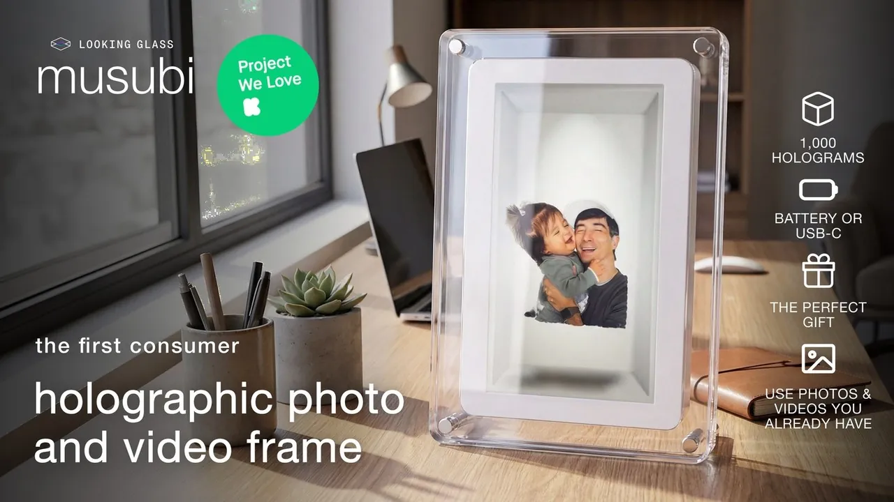 musubi: the first consumer holographic photo and video frame
