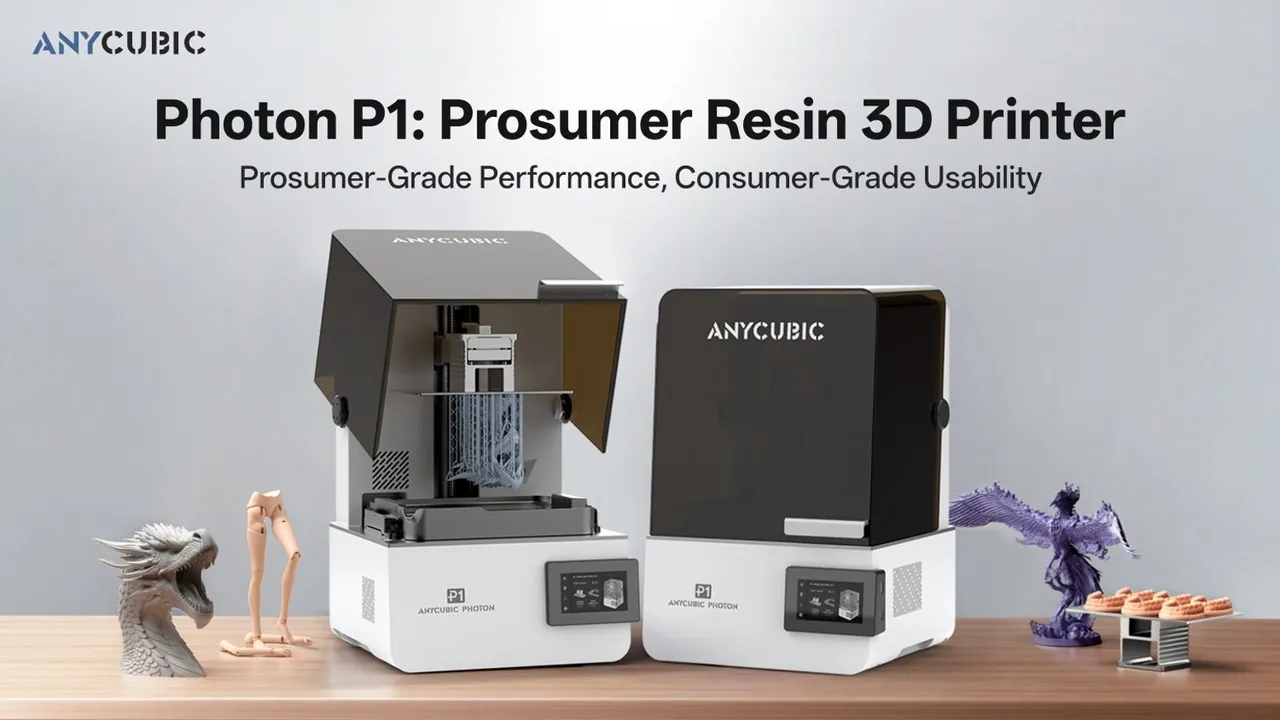 Anycubic P1: Industrial Grade Prosumer Resin 3D Printer