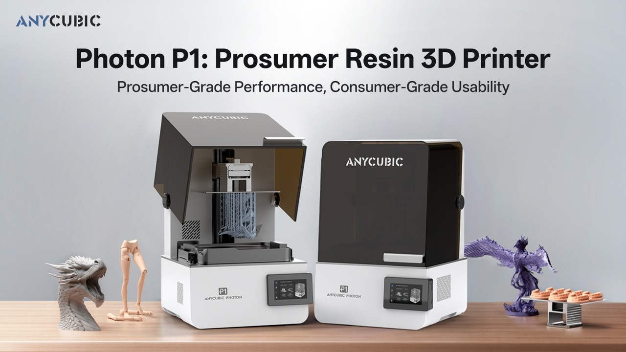 Anycubic P1:工业级消费光固化 3D 打印机