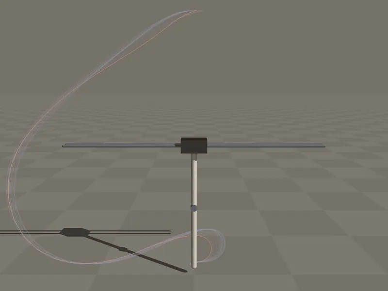 A two-pole cart swung upright by iLQR