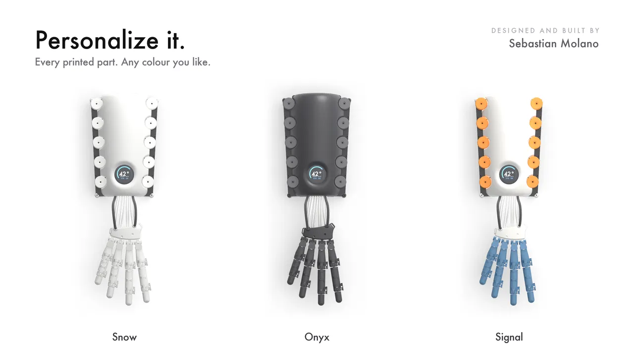 TAKTO ONE colorways and personalization