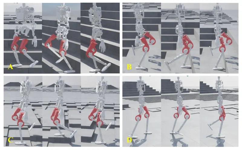 PRIOR: Perceptive Learning for Humanoid Locomotion with Reference Gait Priors