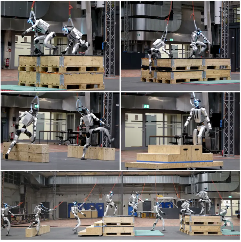 Learning Whole-Body Humanoid Locomotion via Motion Generation and Motion Tracking