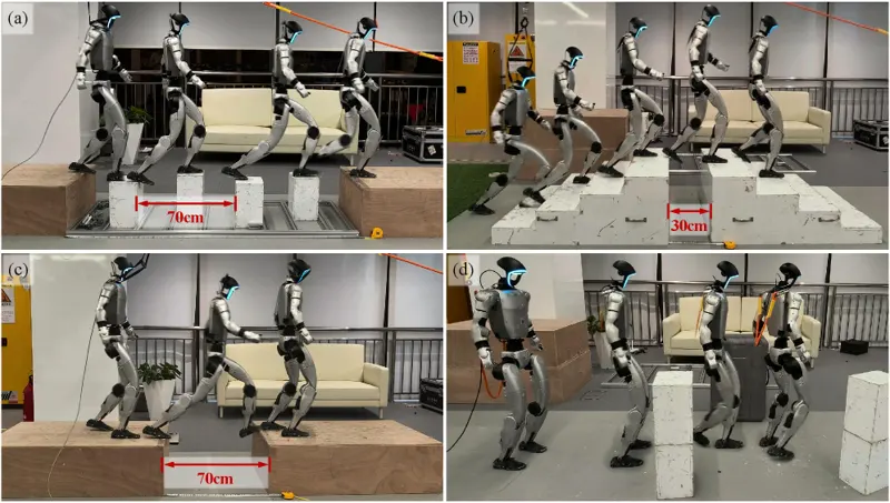 Global-Local Attention Decomposition for Terrain Encoding in Humanoid Perceptive Locomotion