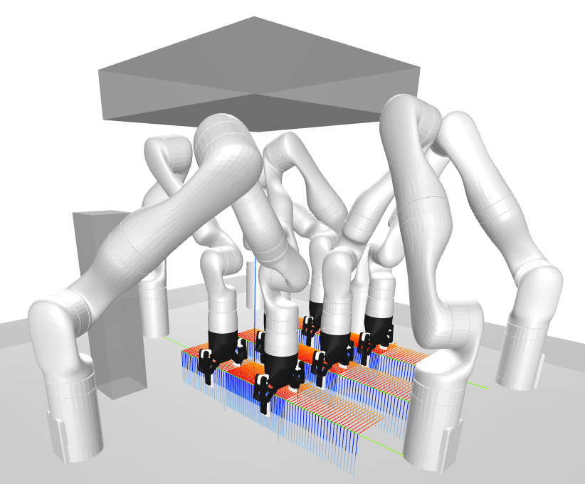 Figure 5: Physical 3-arm experiments