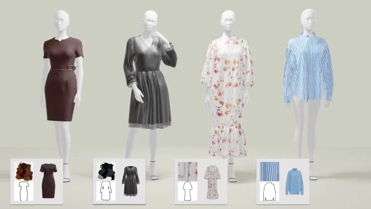 Fashion-3DLR: A Controllable 3D Garment Generation Using Pairwise Fashion Elements for Intelligent Design