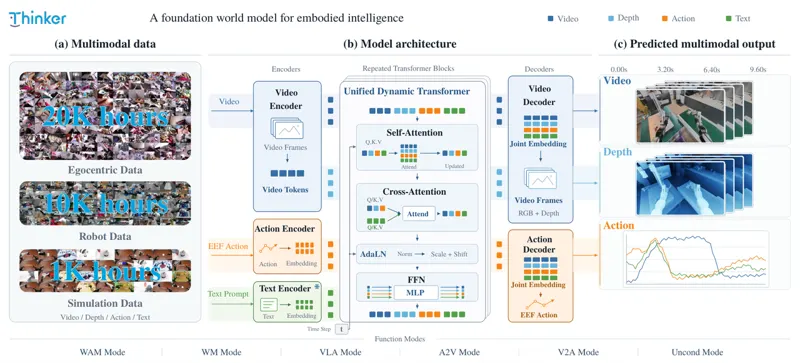 Thinker-WM: A Unified World Model with Shared Multimodal Representations for Embodied Intelligence
