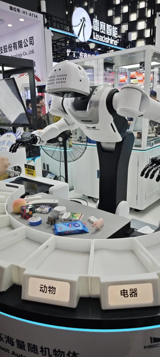 MECA Wheeled-Half Robot with Arm