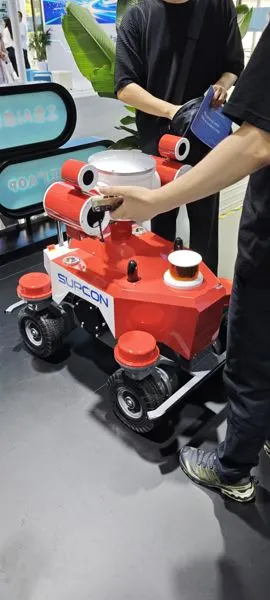 SUPCON Red Wheeled-Half Robot