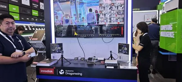Innodisk and Qualcomm Dragonwing Intelligent Vision Booth
