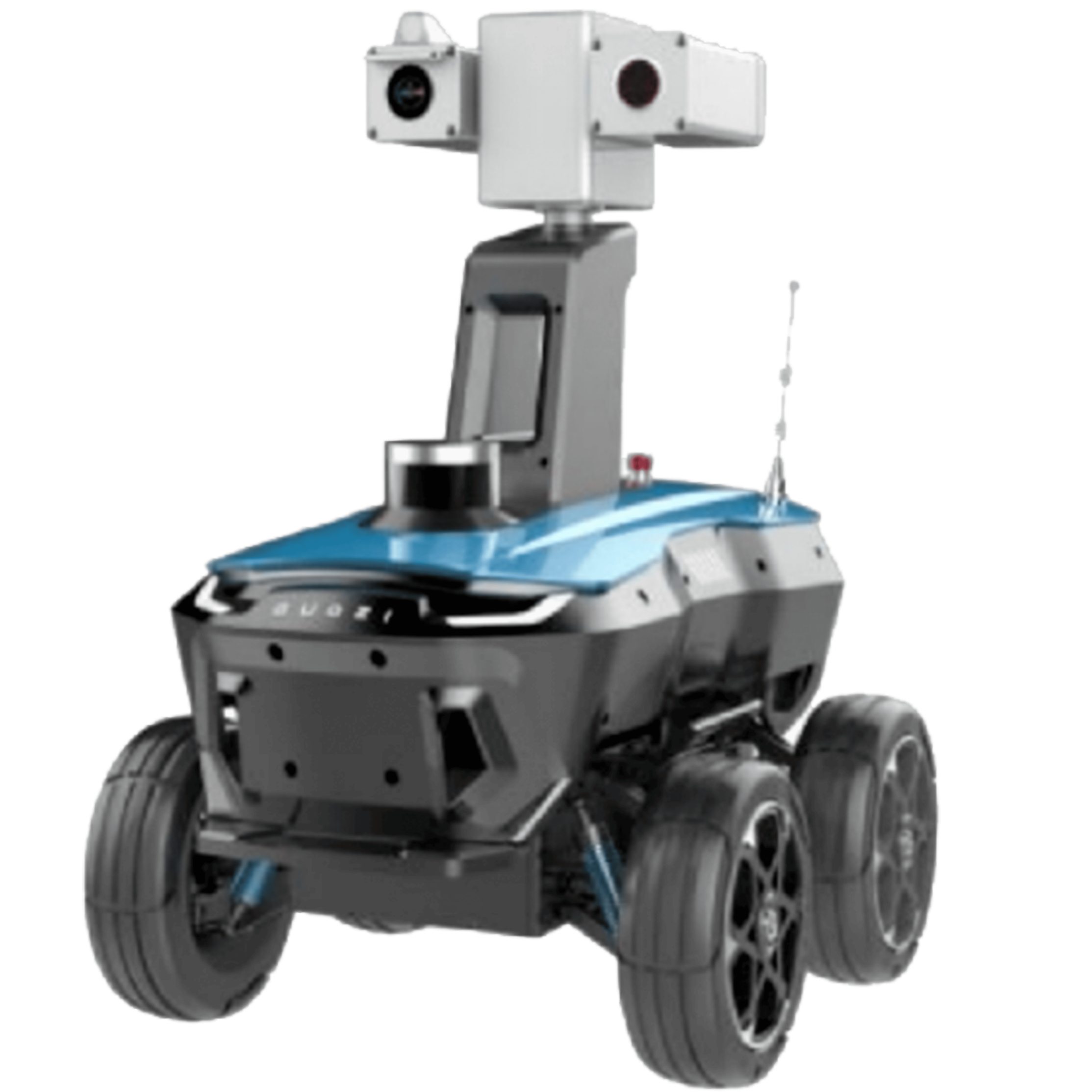 国自 TS200 标准轮式智能巡检机器人