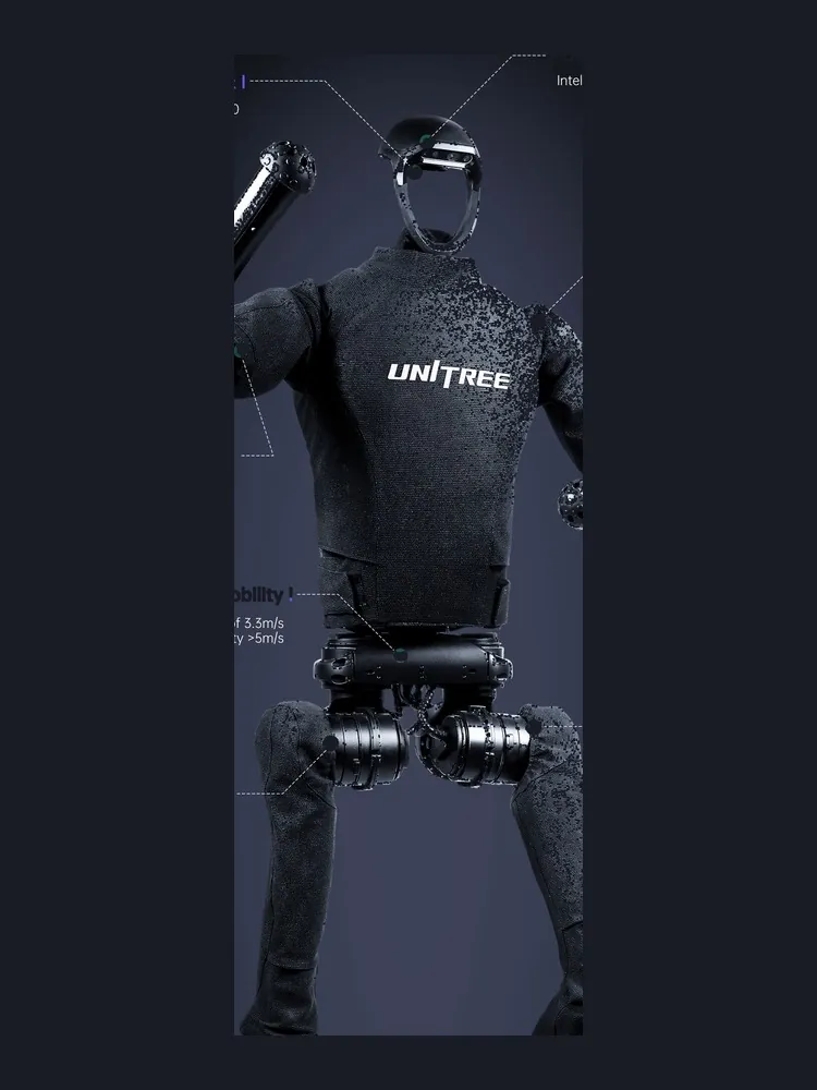 宇树 H1 人形机器人