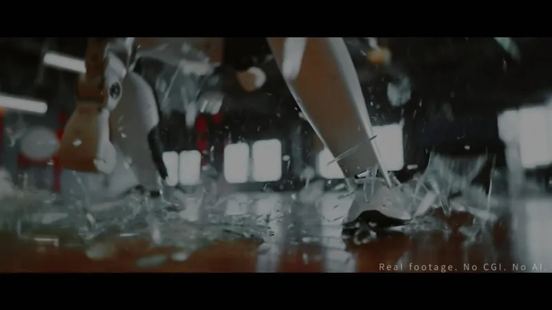 AGIBOT A3 Spars With a Martial Arts Star