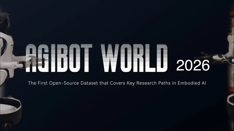 AGIBOT WORLD 2026 Theme 3 open-sources real-world trajectories