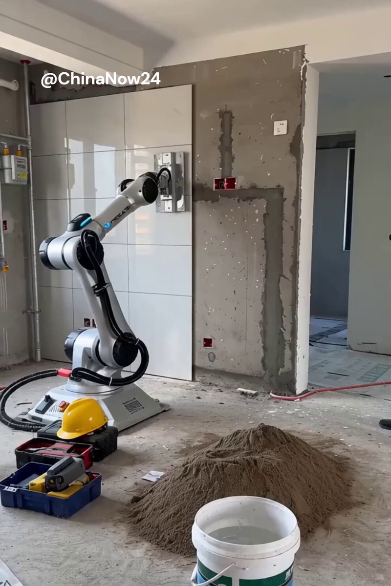 Construction robots move into interior finishing
