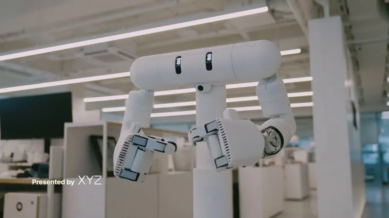 韩国XYZ Robotics推出DEUX轮式半人形机器人