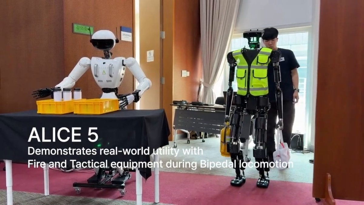 AeiROBOT Full-Size Industrial Humanoid ALICE 5