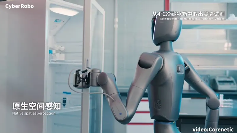 CoreNetic wheeled humanoid Monte 02 enters the lab