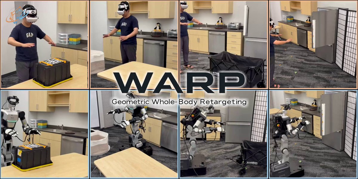 WARP把离线人体动作重定向为机器人数据