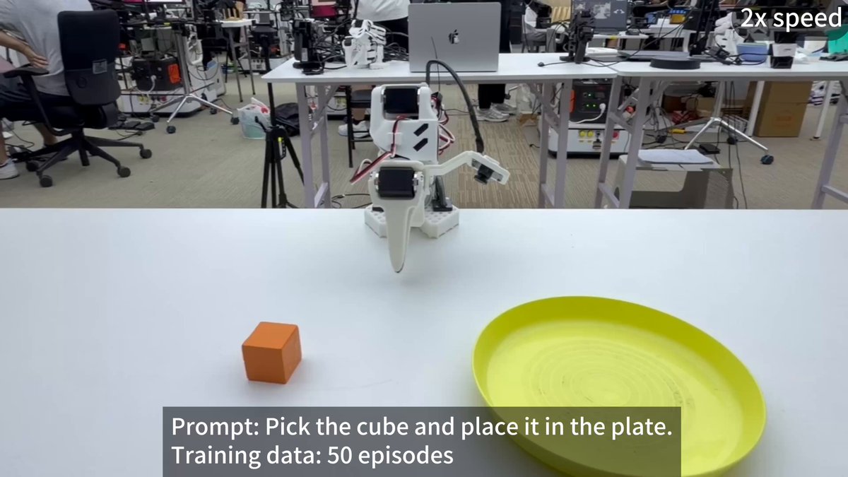DexRobot open-sources SO101 Pick Cube SFT checkpoint and DM0.5 LoRA SFT workflow