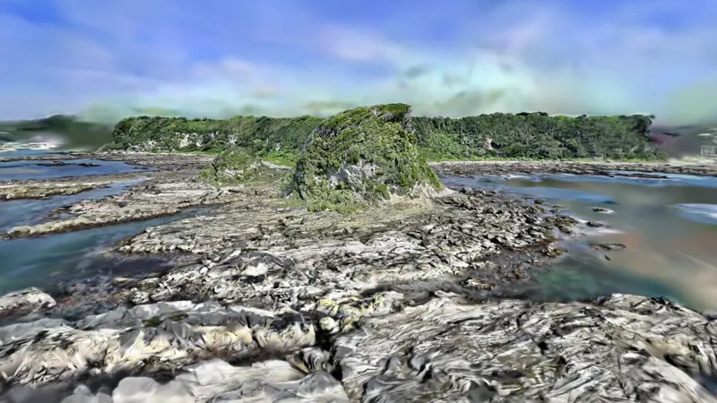 DJI and XGRIDS air-ground 3DGS map fusion