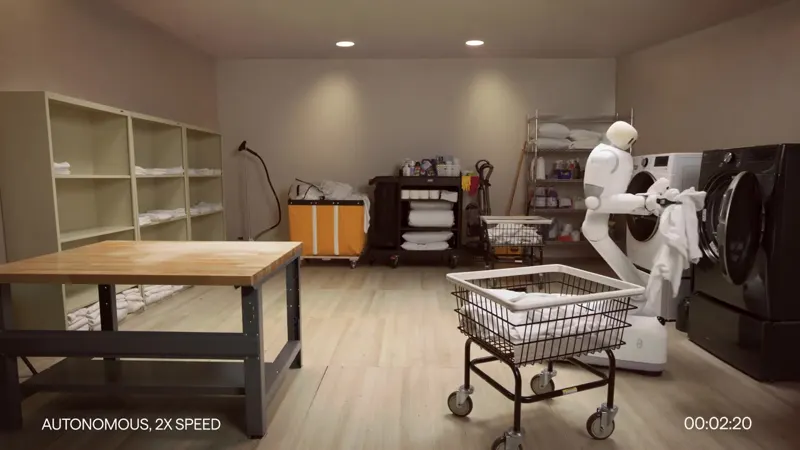 Dyna-2.1: the first Physical Agent with reliable super long-horizon whole-body autonomy completes an hour-long laundry workflow unedited
