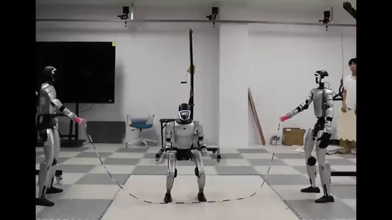 Marope: multi-agent RL for robot rope jumping