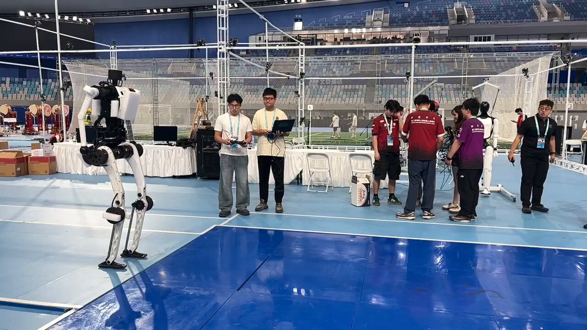 Tien Kung humanoid standing long jump