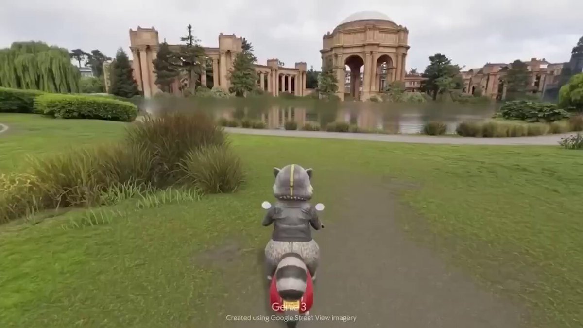 Google Genie 3 Simulates the Real World from Street View Images