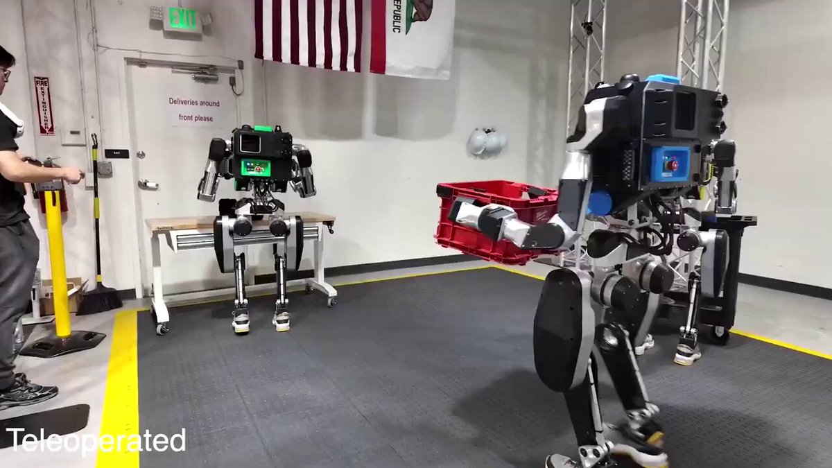 Moby humanoid whole-body payload handling demo