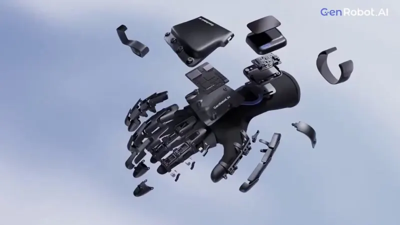 GenRobot Exoskeleton Hand Captures Human Motion for Smarter Humanoids