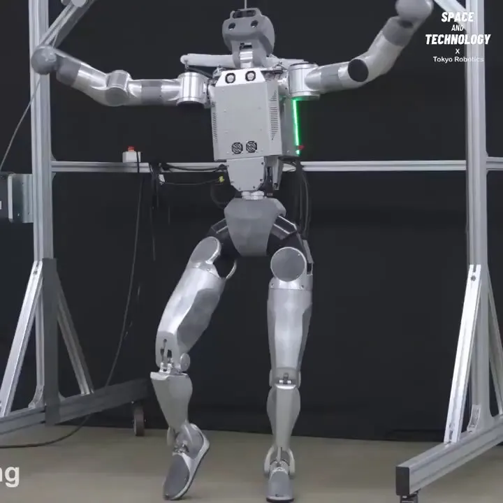 Torobo Humanoid Robot Mimics Human Motion in Real Time