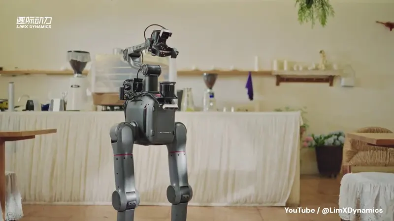 Single-arm bipedal robot with whole-body control & 3D perception