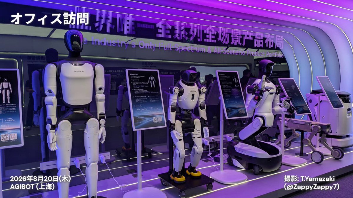 AGIBOT showroom and physical AI tour