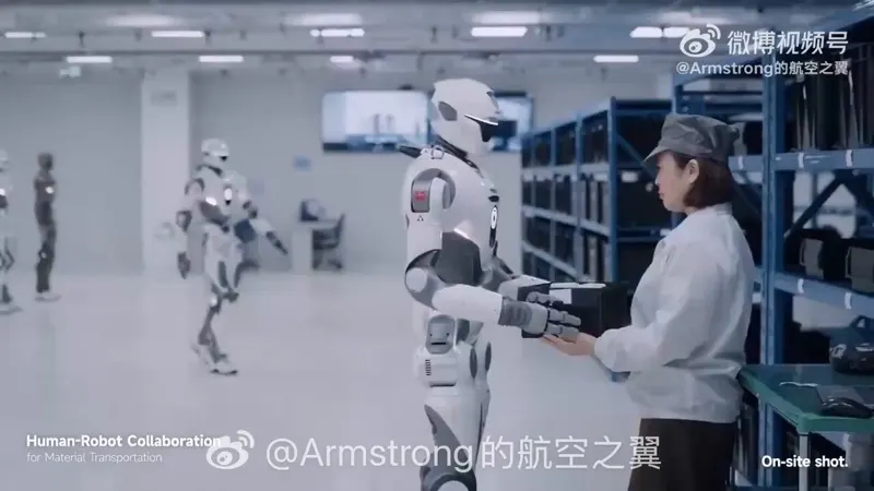 EngineAI T800人形机器人部署苏州精密制造工厂