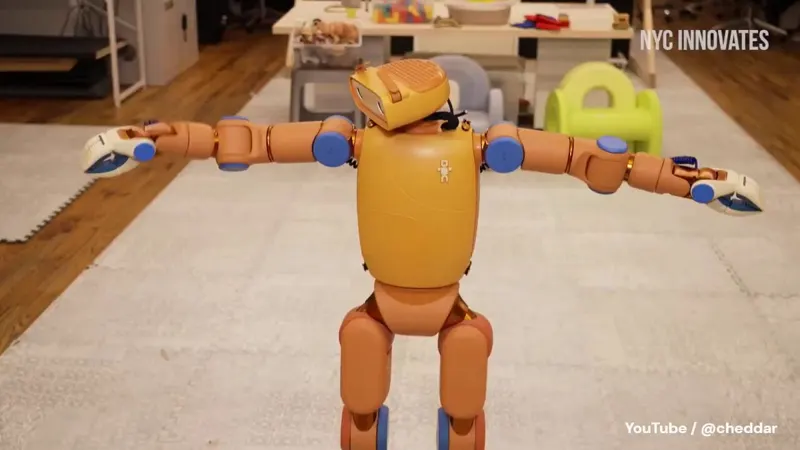 Household companion humanoid robot concept demo