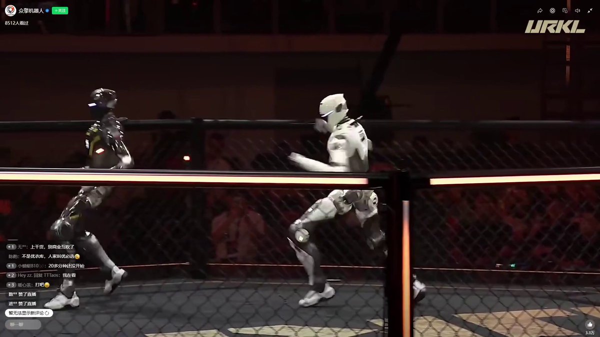 T800 搏击机器人:失明是最大问题