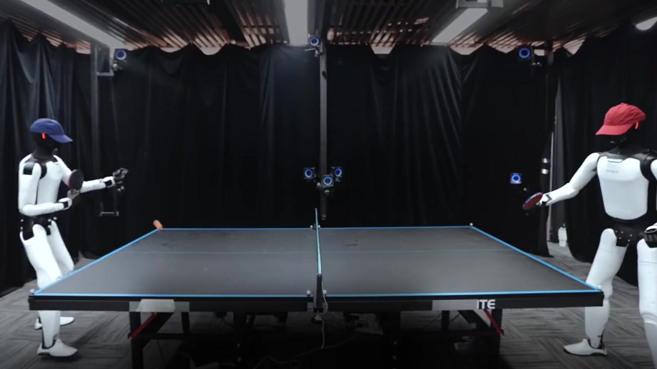 SMASH 2.0: autonomous humanoid vs humanoid ping-pong