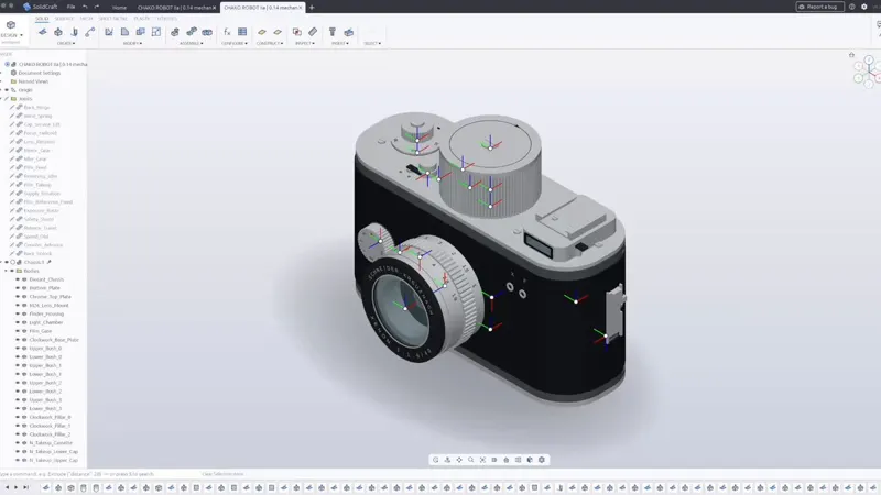 Codex 用 MCP 建模胶片相机