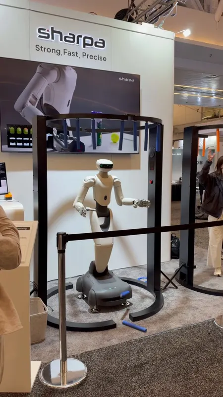 Sharpa Robotics Demo Draws Crowds: The Robot Plays Better Than Me