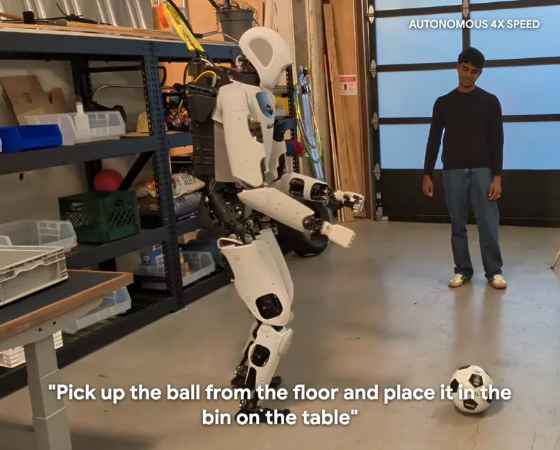 Gemini Robotics 2 on Apollo: whole body generalization