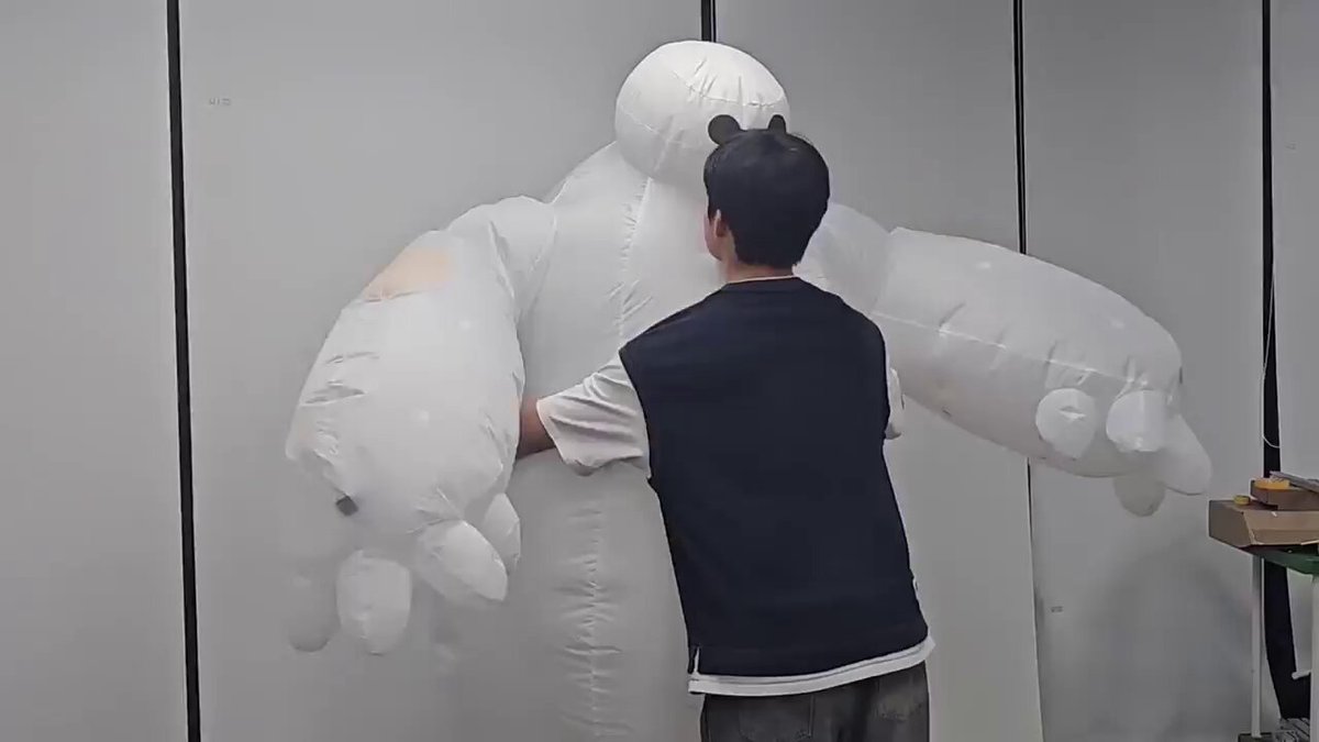 Inflatable Baymax Costume as Whole-Body Robotic Skin