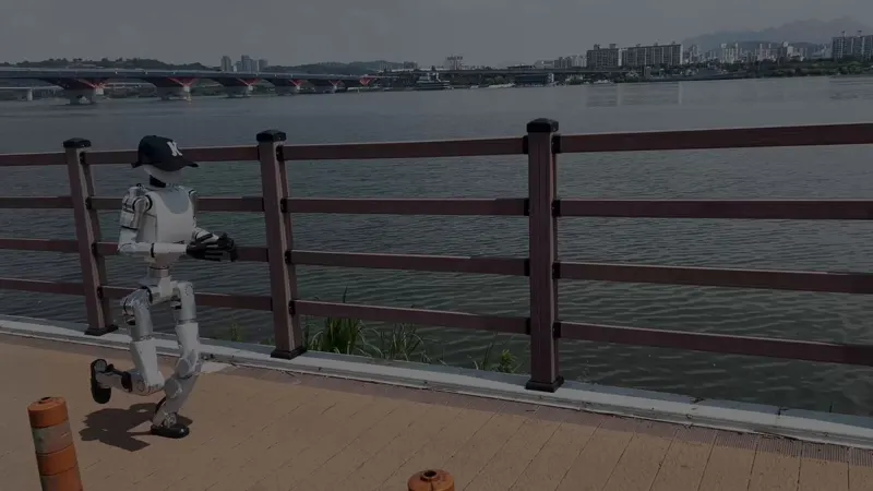 AI Sapiens tested in 38C heat along Hangang