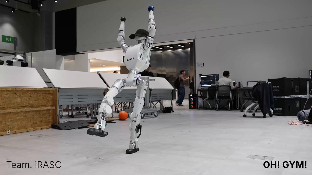 OH! GYM! Students Bring Humanoid Motions from Simulation to Reality: Obstacle Running, Taekwondo & Parkour